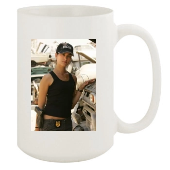 Cote De Pablo 15oz White Mug