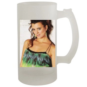 Cote De Pablo 16oz Frosted Beer Stein