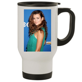 Cote De Pablo Stainless Steel Travel Mug