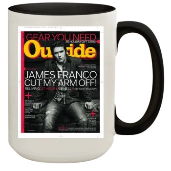 James Franco 15oz Colored Inner & Handle Mug