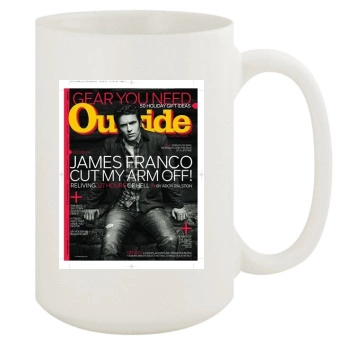 James Franco 15oz White Mug