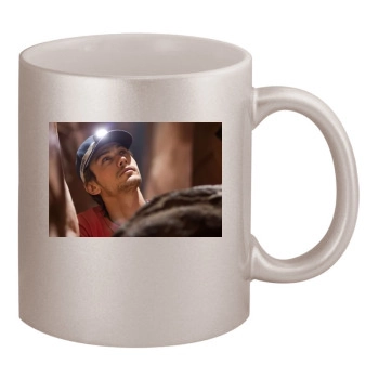 James Franco 11oz Metallic Silver Mug