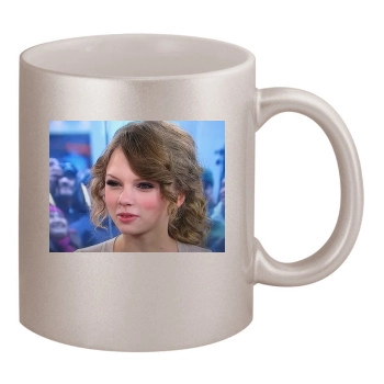 Taylor Swift 11oz Metallic Silver Mug