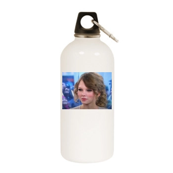 Taylor Swift White Water Bottle With Carabiner