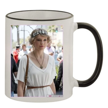 Taylor Swift 11oz Colored Rim & Handle Mug