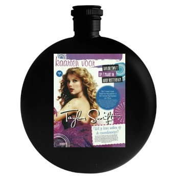 Taylor Swift Round Flask