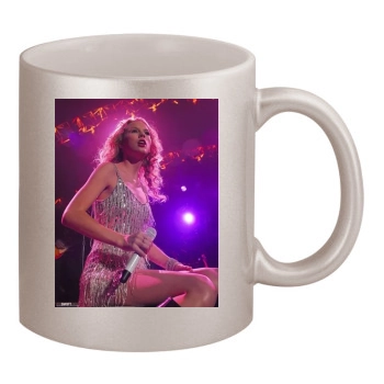 Taylor Swift 11oz Metallic Silver Mug