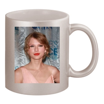 Taylor Swift 11oz Metallic Silver Mug