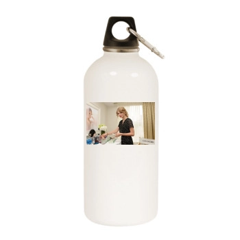 Taylor Swift White Water Bottle With Carabiner