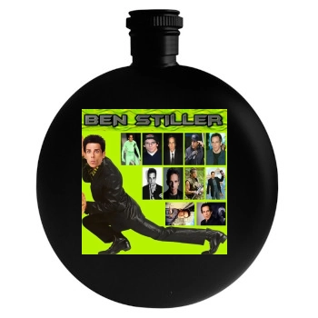 Ben Stiller Round Flask