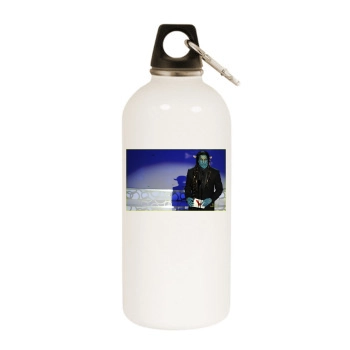 Ben Stiller White Water Bottle With Carabiner