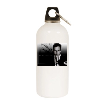 Ben Stiller White Water Bottle With Carabiner