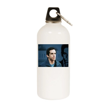 Ben Stiller White Water Bottle With Carabiner