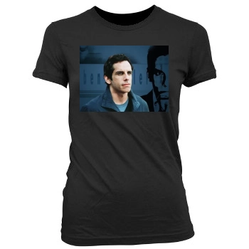 Ben Stiller Women's Junior Cut Crewneck T-Shirt