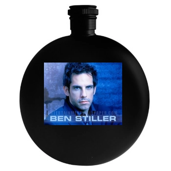 Ben Stiller Round Flask