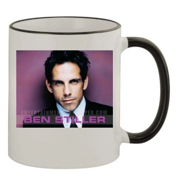 Ben Stiller 11oz Colored Rim & Handle Mug