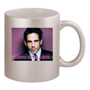 Ben Stiller 11oz Metallic Silver Mug