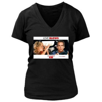 Ben Stiller Women's Deep V-Neck TShirt