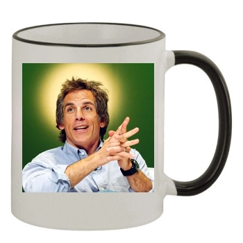 Ben Stiller 11oz Colored Rim & Handle Mug