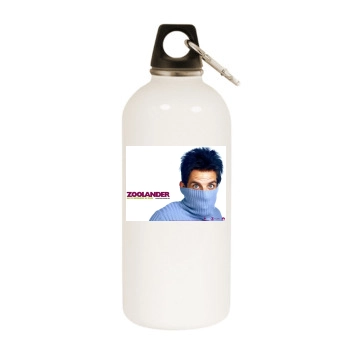 Ben Stiller White Water Bottle With Carabiner