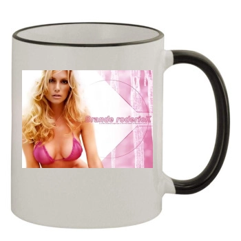 Brande Roderick 11oz Colored Rim & Handle Mug