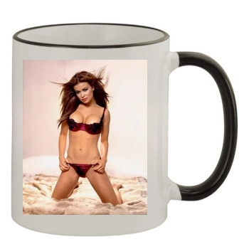 Carmen Electra 11oz Colored Rim & Handle Mug