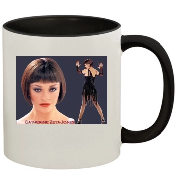 Catherine Zeta-Jones 11oz Colored Inner & Handle Mug