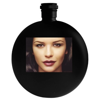 Catherine Zeta-Jones Round Flask