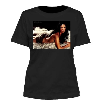 Catherine Zeta-Jones Women's Cut T-Shirt