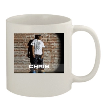 Chris Brown 11oz White Mug