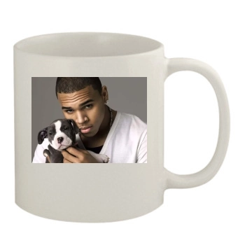 Chris Brown 11oz White Mug