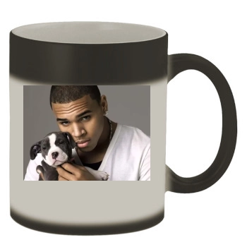 Chris Brown Color Changing Mug