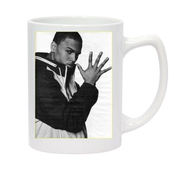 Chris Brown 14oz White Statesman Mug
