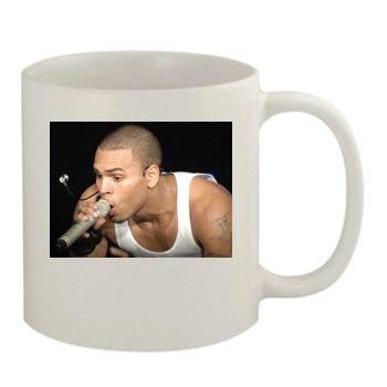 Chris Brown 11oz White Mug