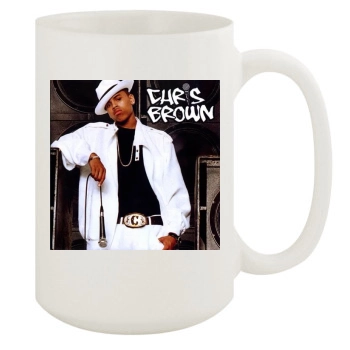 Chris Brown 15oz White Mug