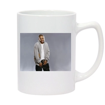 Chris Brown 14oz White Statesman Mug