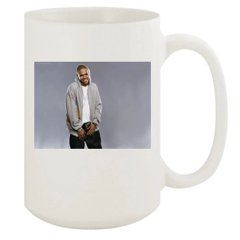 Chris Brown 15oz White Mug