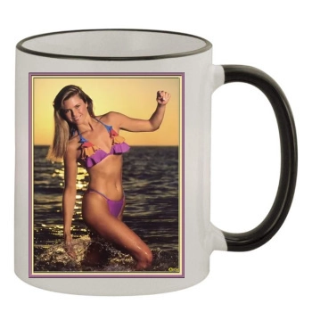Christie Brinkley 11oz Colored Rim & Handle Mug