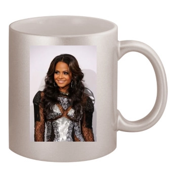 Christina Milian 11oz Metallic Silver Mug