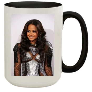 Christina Milian 15oz Colored Inner & Handle Mug