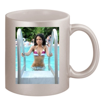 Christina Milian 11oz Metallic Silver Mug