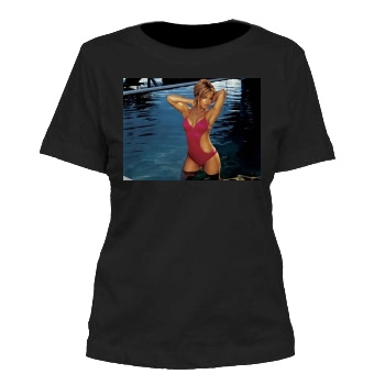 Christina Milian Women's Cut T-Shirt