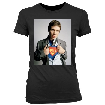 Cillian Murphy Women's Junior Cut Crewneck T-Shirt