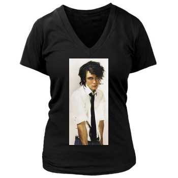 Cillian Murphy Women's Deep V-Neck TShirt