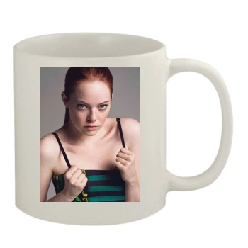 Emma Stone 11oz White Mug