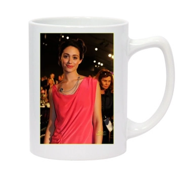 Emmy Rossum 14oz White Statesman Mug