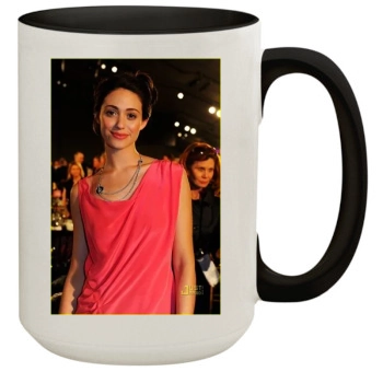 Emmy Rossum 15oz Colored Inner & Handle Mug