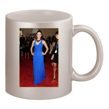 Emmy Rossum 11oz Metallic Silver Mug