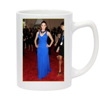 Emmy Rossum 14oz White Statesman Mug