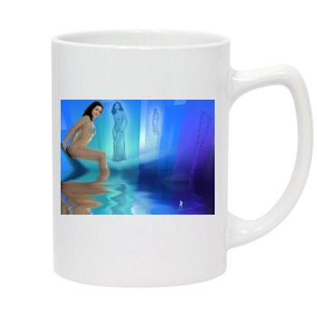 Emmy Rossum 14oz White Statesman Mug